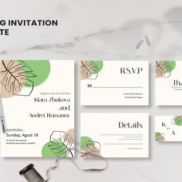 Invitation Party Corporate Identity 209826