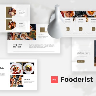 Restaurant Cafe PowerPoint Templates 209857