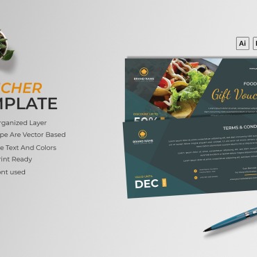 Voucher Gift Corporate Identity 209945