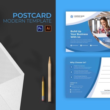 Print Template Corporate Identity 209951