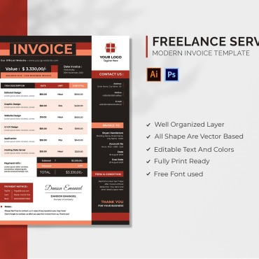 Invoice Accounting Corporate Identity 210058