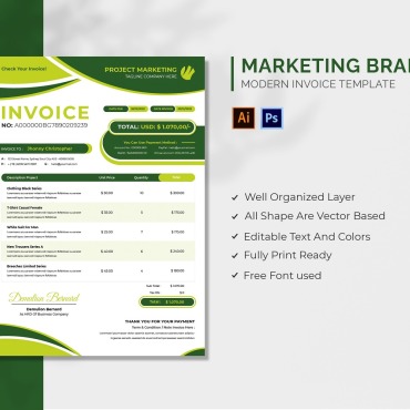 Invoice Accounting Corporate Identity 210063