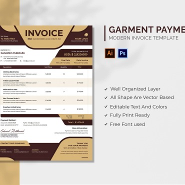 Invoice Accounting Corporate Identity 210065