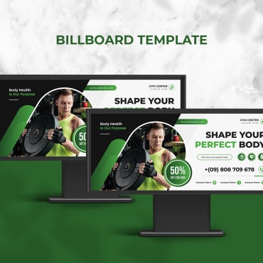 Outdoor Billboard Corporate Identity 210099