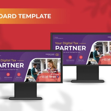 Outdoor Billboard Corporate Identity 210103