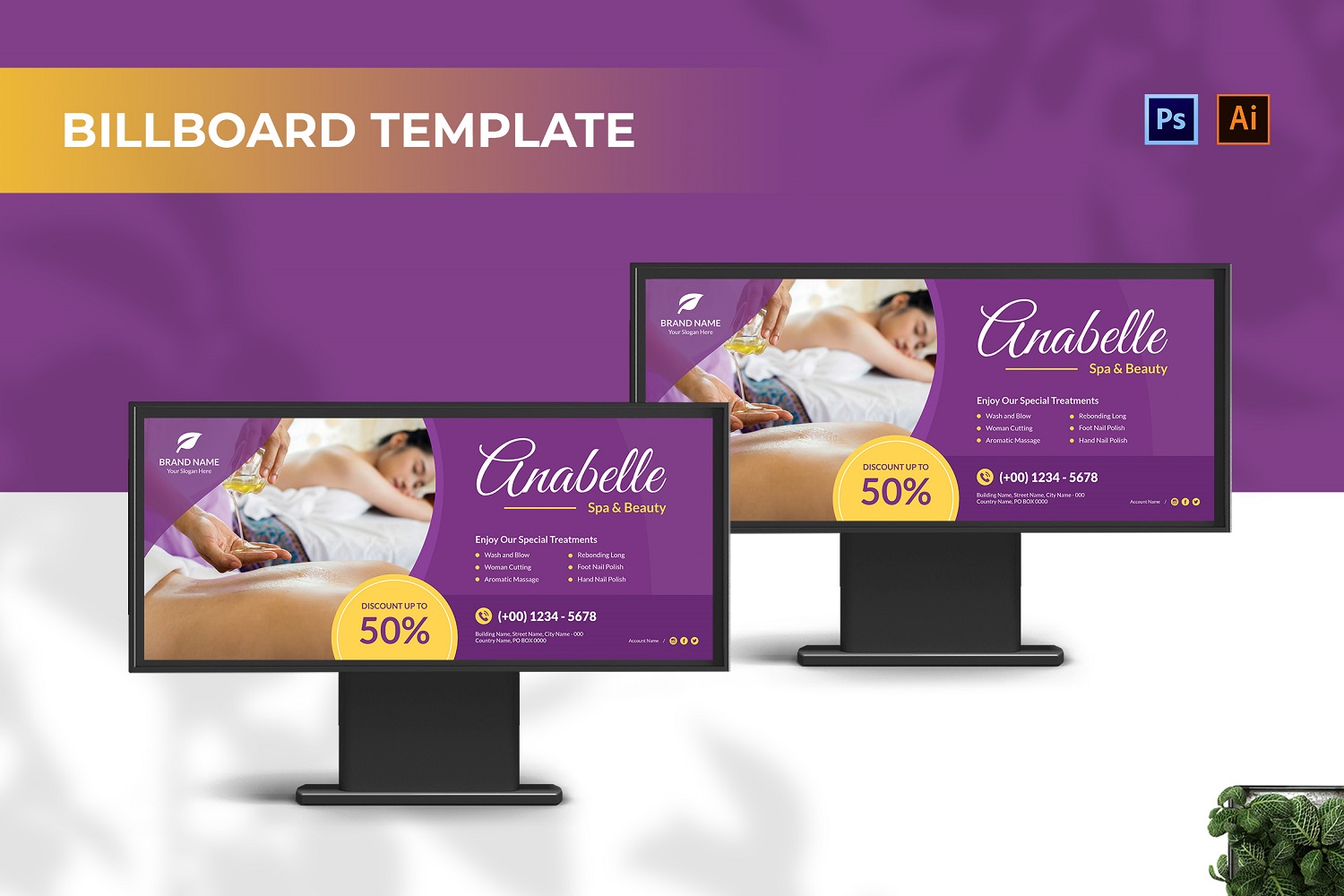 Anabelle Spa Billboard Landscape