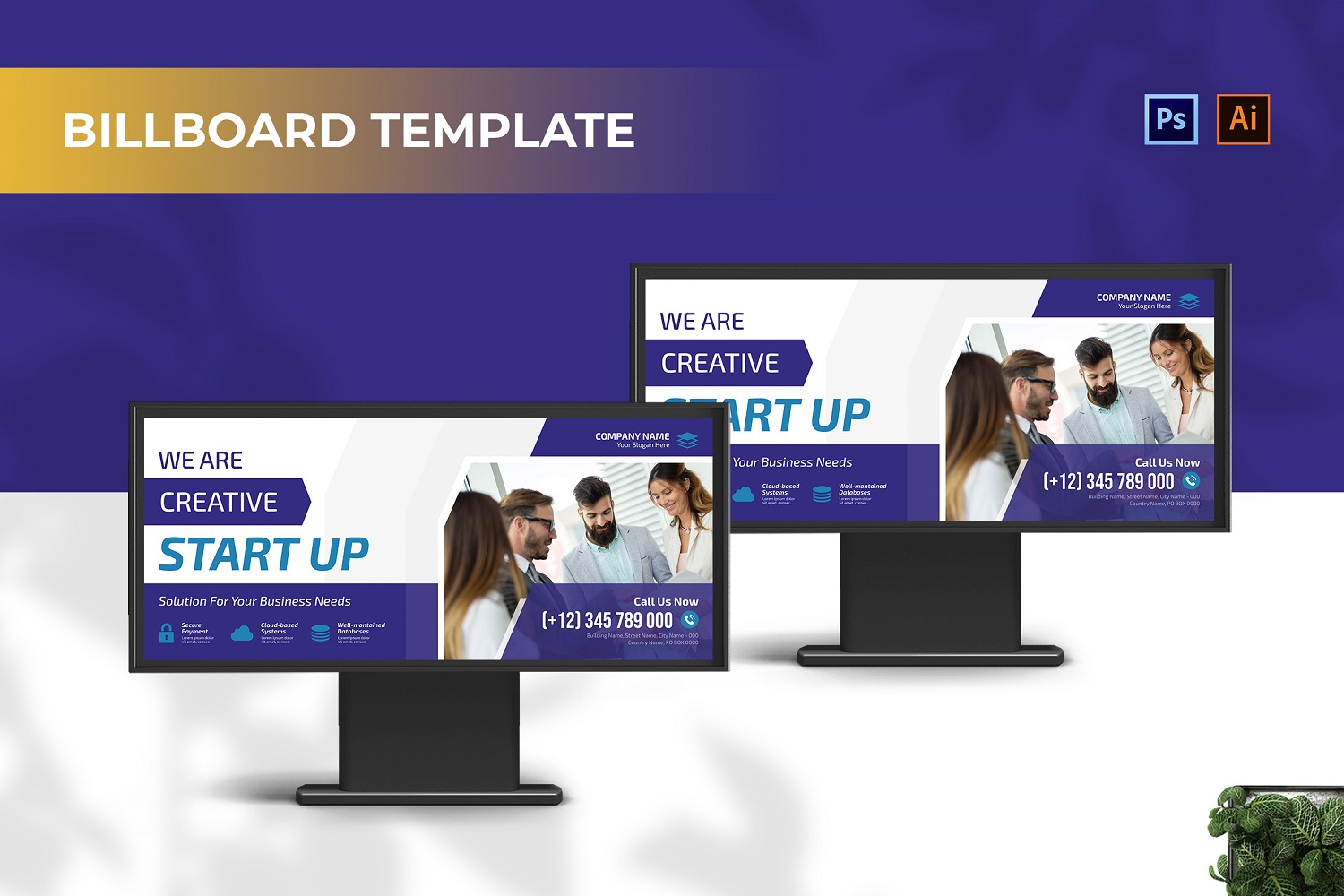 Creative Startup Billboard Landscape