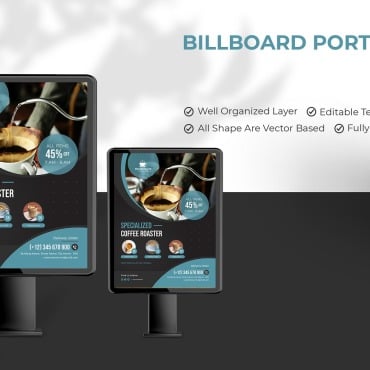 Outdoor Billboard Corporate Identity 210131