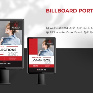 Outdoor Billboard Corporate Identity 210134