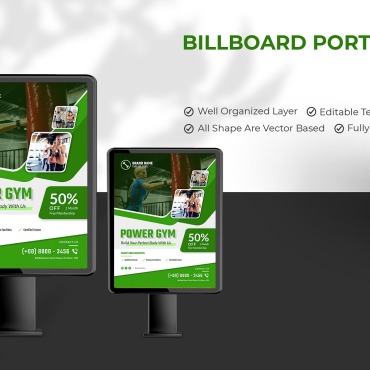 Outdoor Billboard Corporate Identity 210138