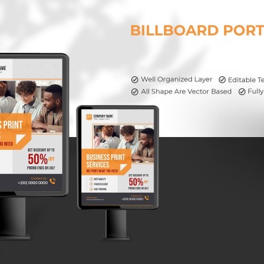 Outdoor Billboard Corporate Identity 210139