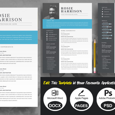 Template Clean Resume Templates 210146