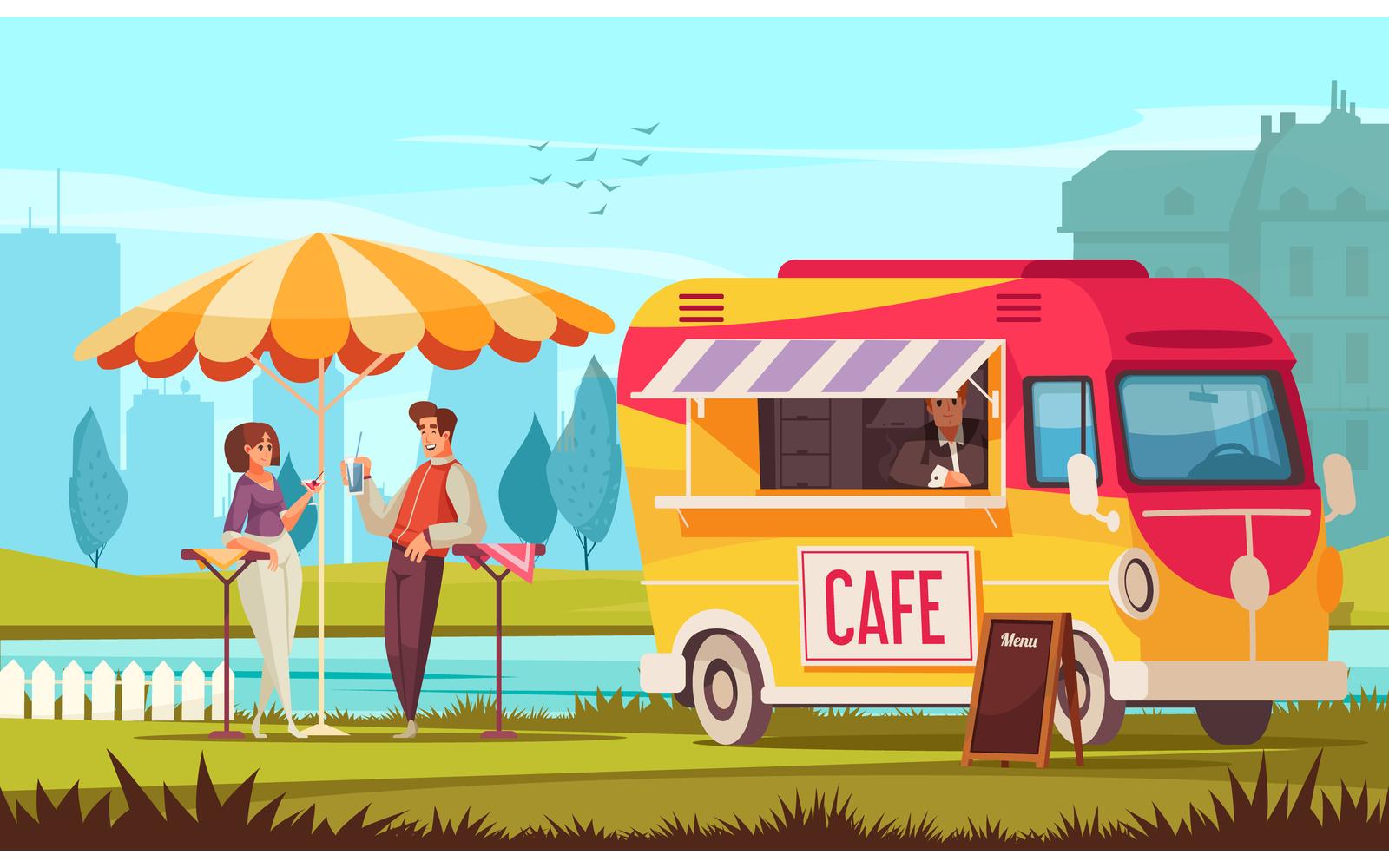 Street Cafe 210212660 Vector Illustration Concept