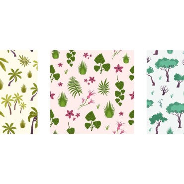 Summer Floral Illustrations Templates 210523