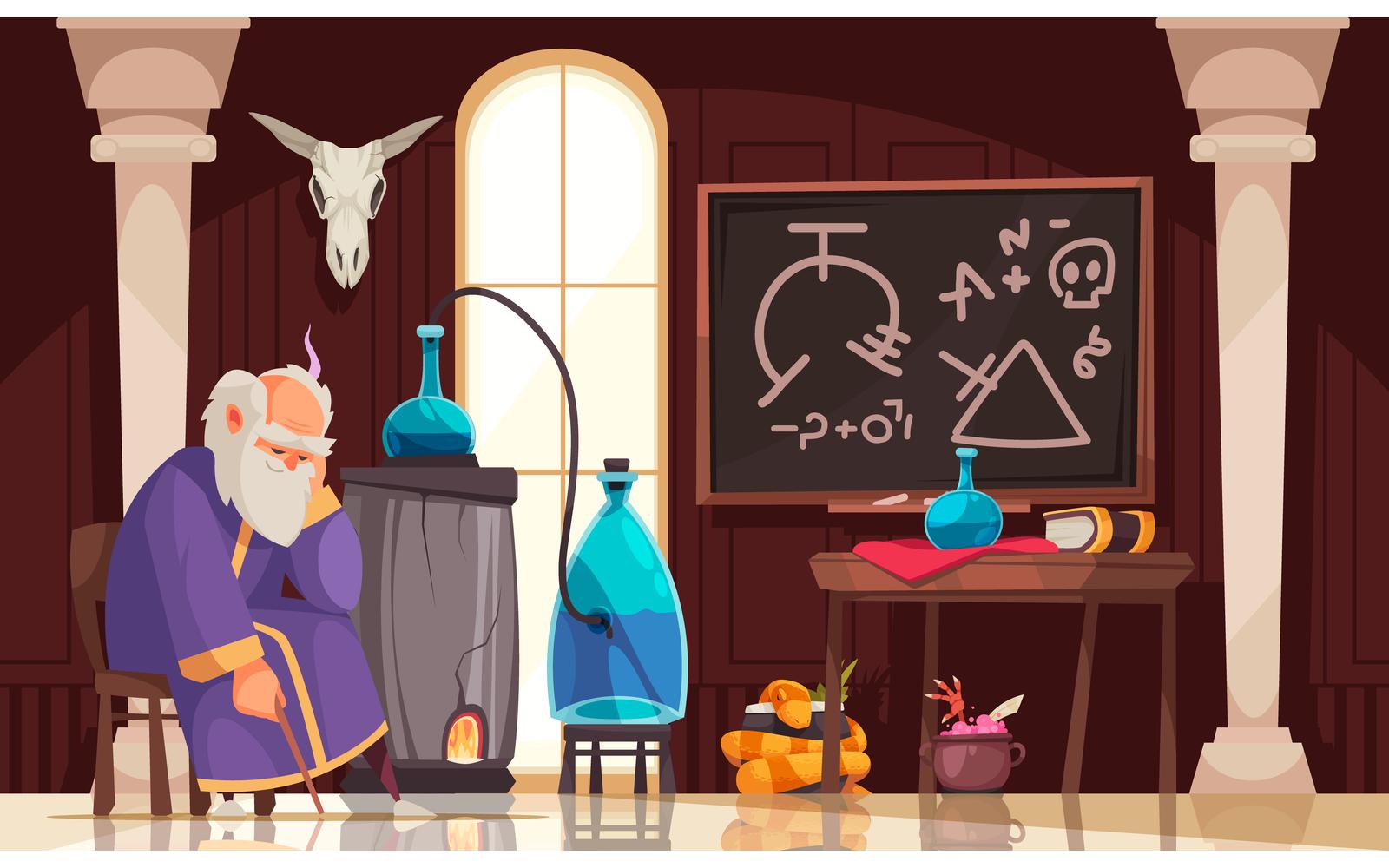 Alchemy 210112614 Vector Illustration Concept