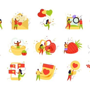 Beautiful Holiday Illustrations Templates 210597