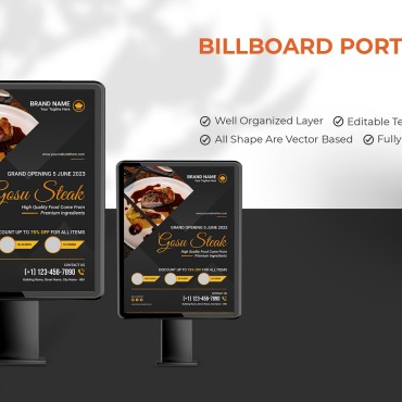 Outdoor Billboard Corporate Identity 210630