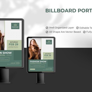 Outdoor Billboard Corporate Identity 210634