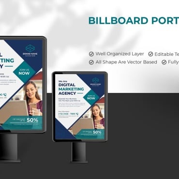 Outdoor Billboard Corporate Identity 210636