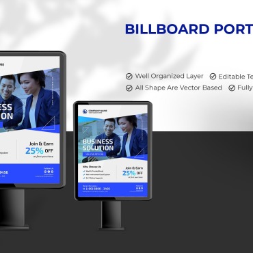 Outdoor Billboard Corporate Identity 210637