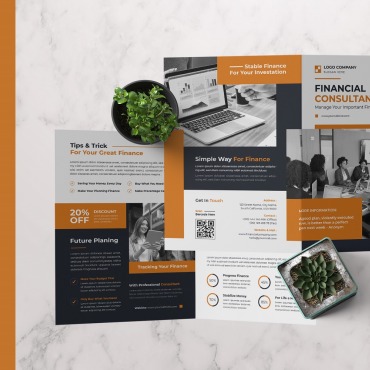 Bifold Flyer Corporate Identity 210645