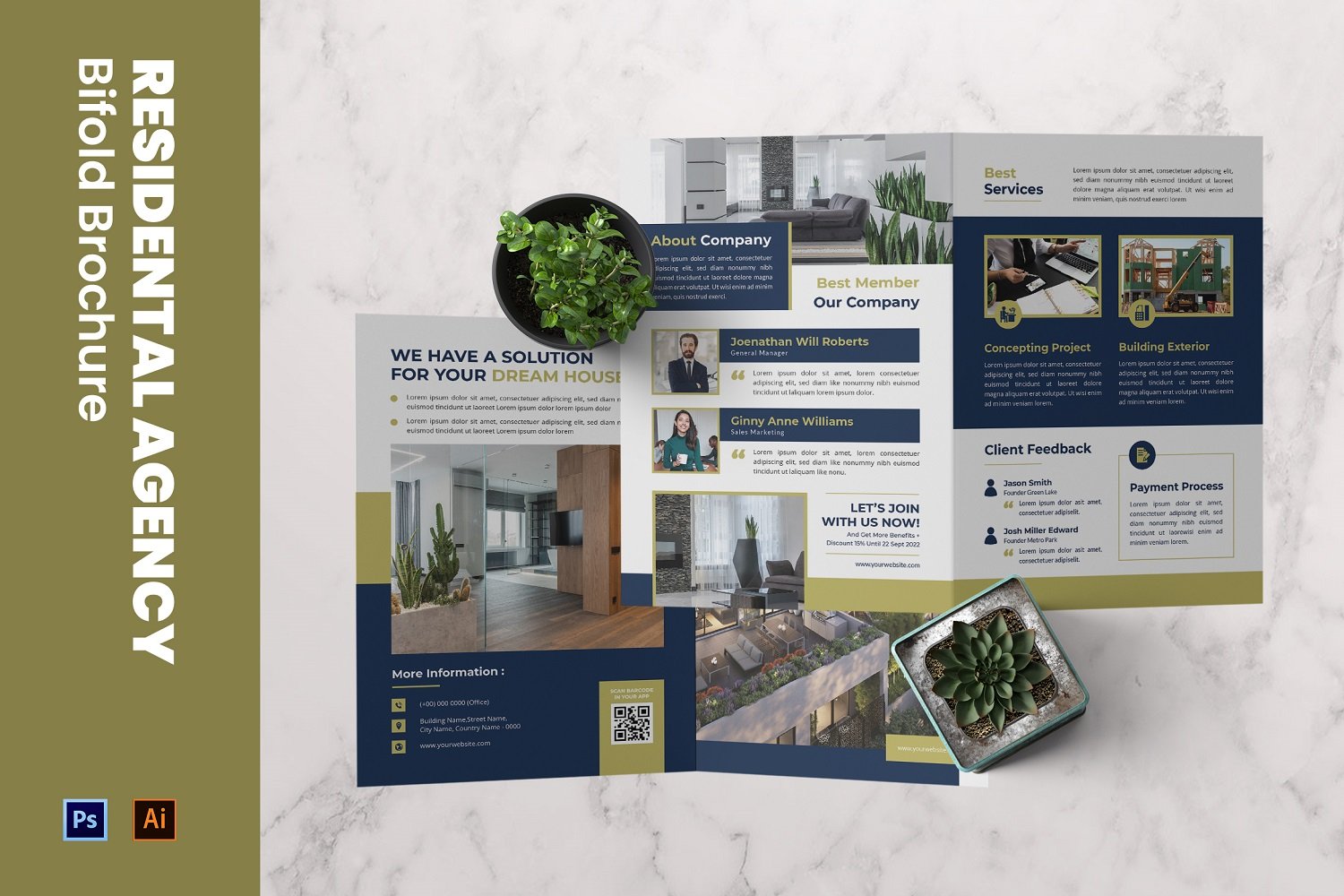 Residental Agency Bifold Brochure