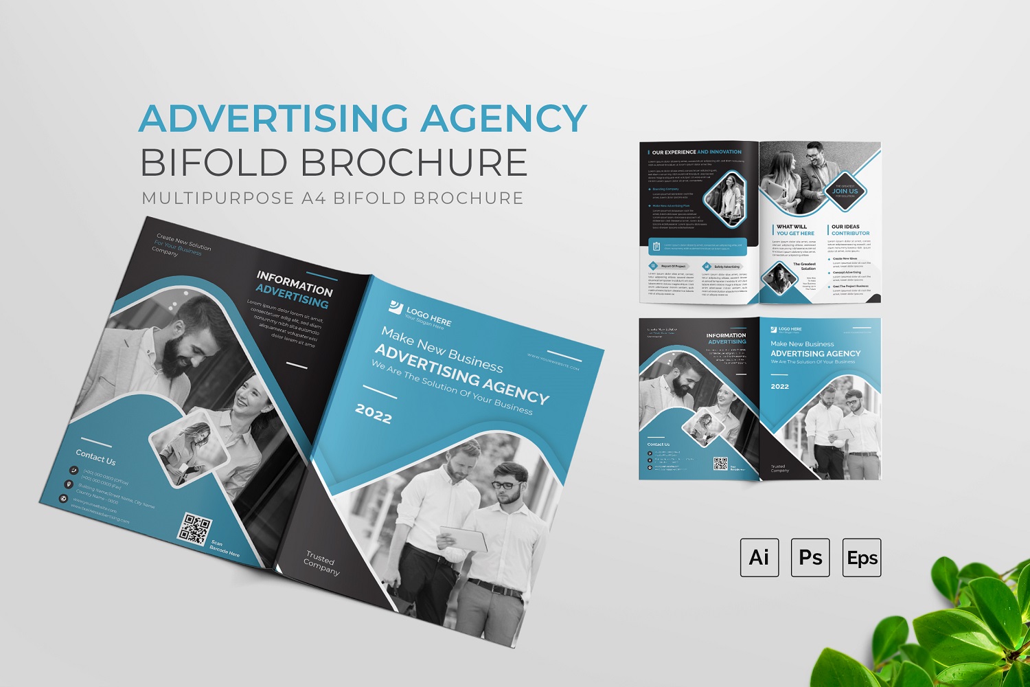 Advertising Agency Bifold Brochure