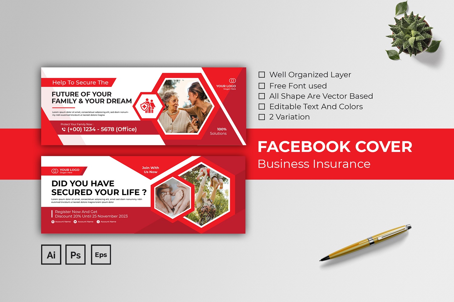 Business Insurance Facebook Cover