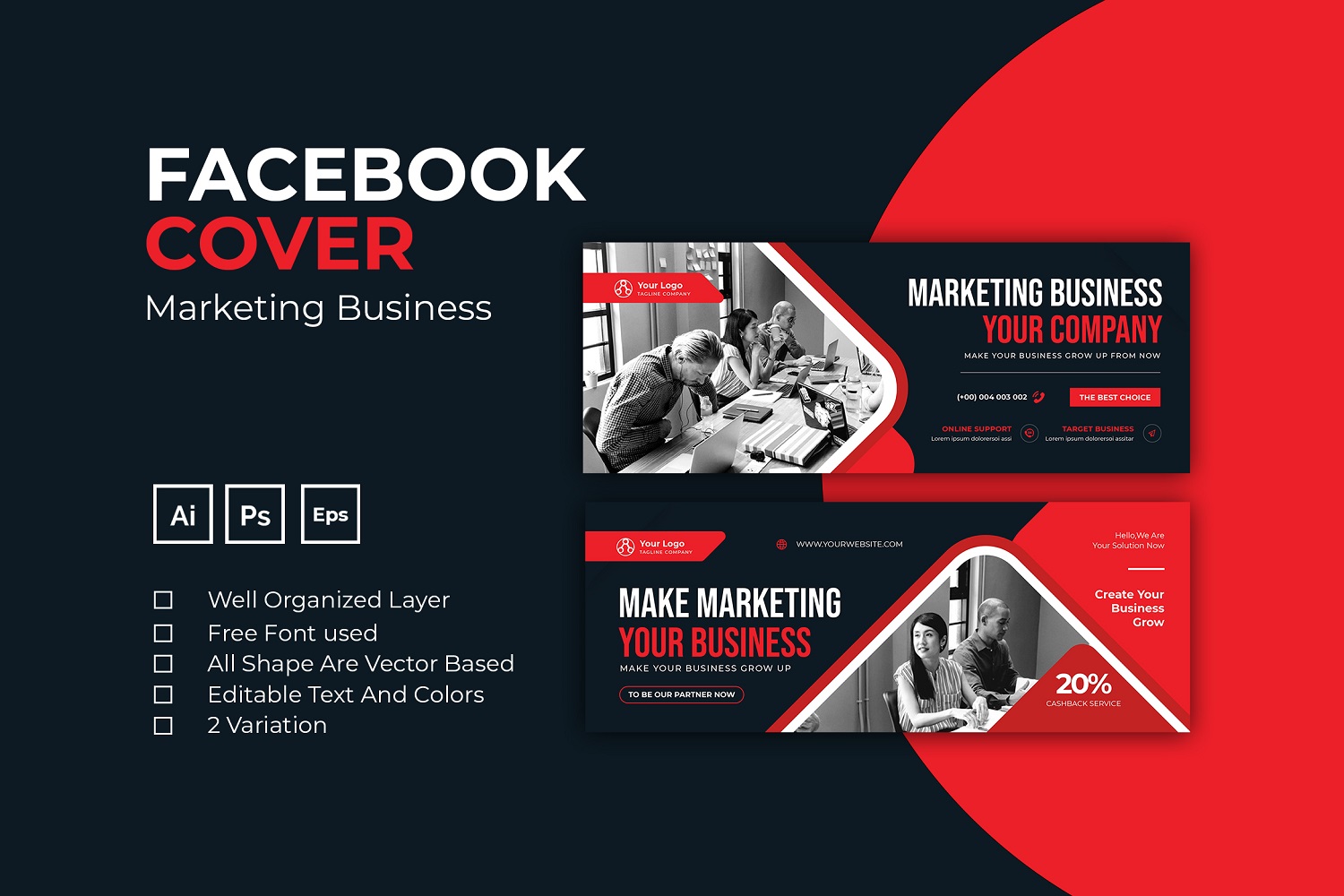 Marketing Business Facebook Cover