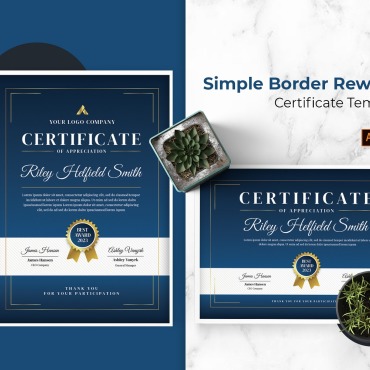 Document Award Certificate Templates 210738