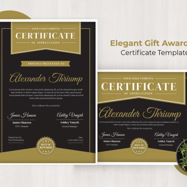 Achievement Business Certificate Templates 210742