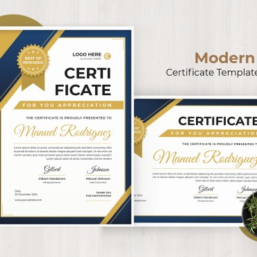Document Award Certificate Templates 210753