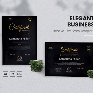 Print Template Certificate Templates 210757