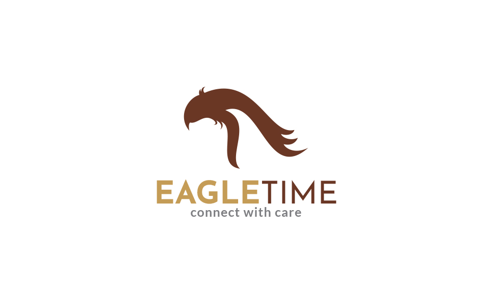 Eagle Time Logo Design Template