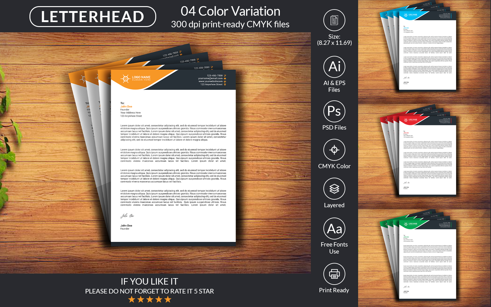 Corporate Letterhead Design