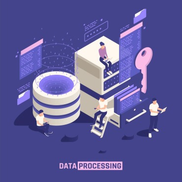 Data Server Illustrations Templates 211025