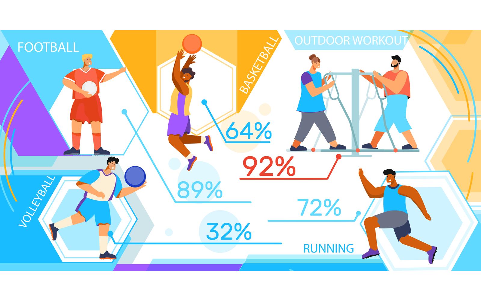 Sports Stadium Infographic Flat-01 201060206 Vector Illustration Concept