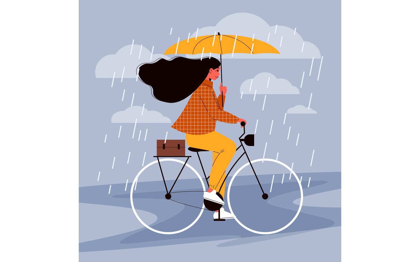 People Walking Umbrella 210260542 Vector Illustration Concept