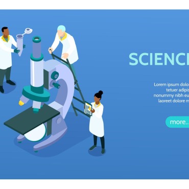 Science Research Illustrations Templates 211130