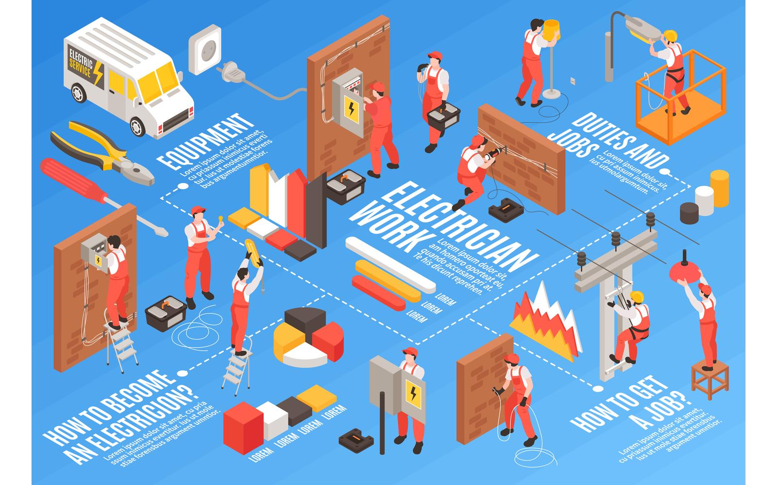 Isometric Electric Horizontal Illustration 210212127 Vector Illustration Concept