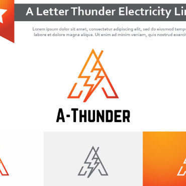 Thunder Storm Logo Templates 211462