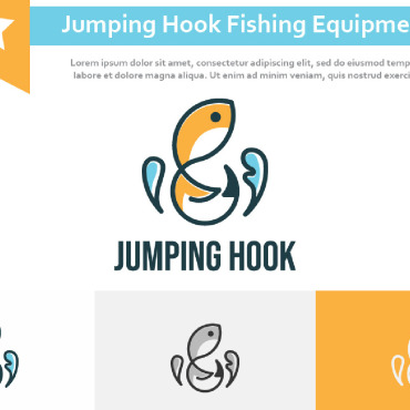 Hook Fishing Logo Templates 211474