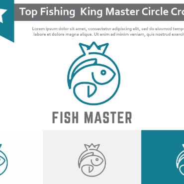 Fish King Logo Templates 211478