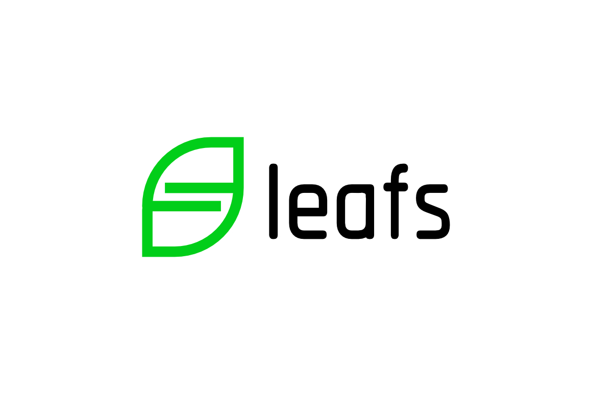 Leaf Negative S Green Logo