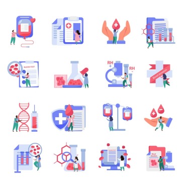 Icons Set Illustrations Templates 211601