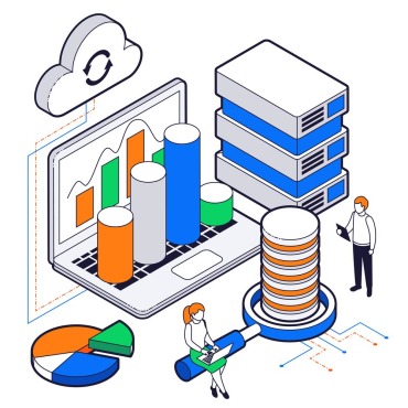 Processing Data Illustrations Templates 211701