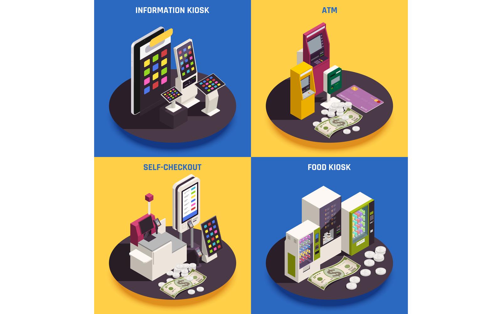 People And Interfaces Isometric 200910121 Vector Illustration Concept