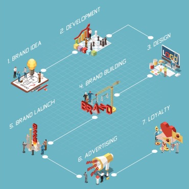 Abstract Infographics Illustrations Templates 211786