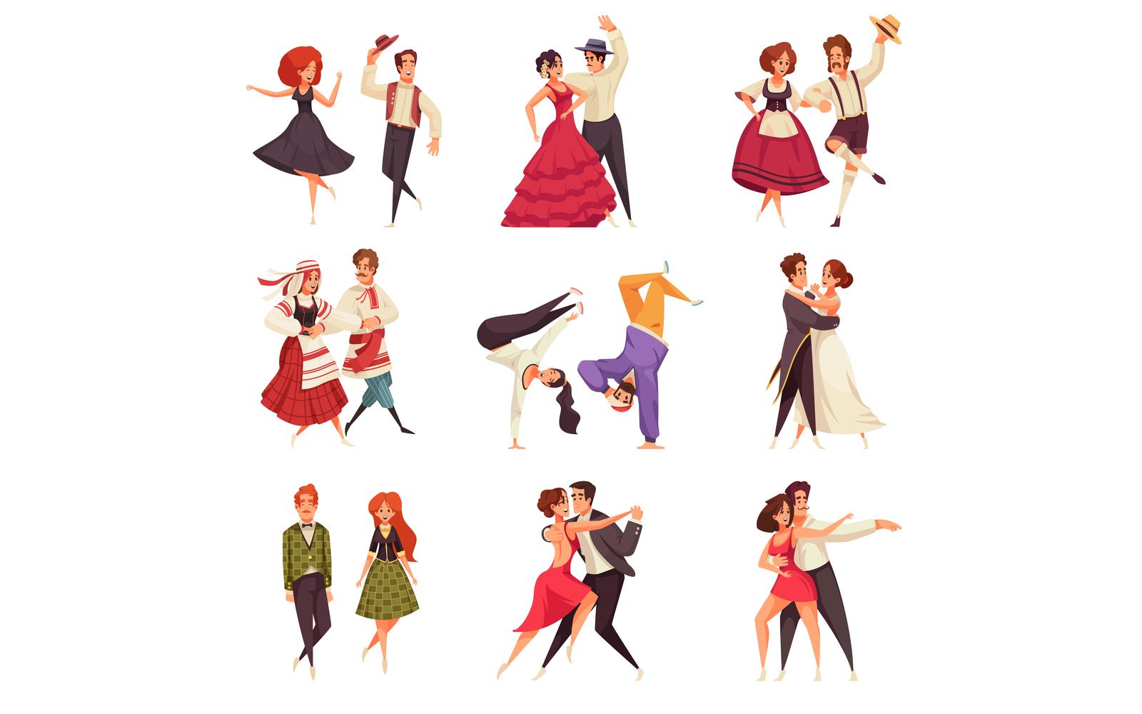 International Dance Day Set 201212615 Vector Illustration Concept