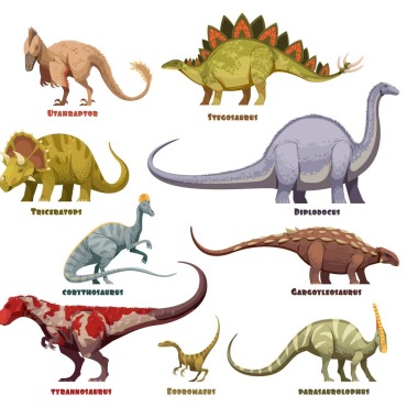 Stegosaurus Tyrannosaurus Illustrations Templates 211836